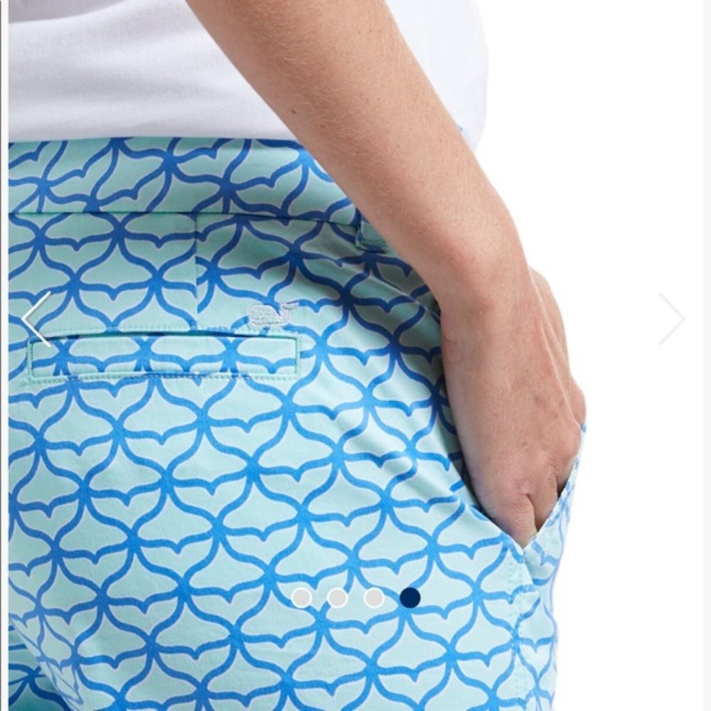 VINEYARD VINES Ladies Dayboat Classic Shorts WHALE TAIL - Picture 3 of 5